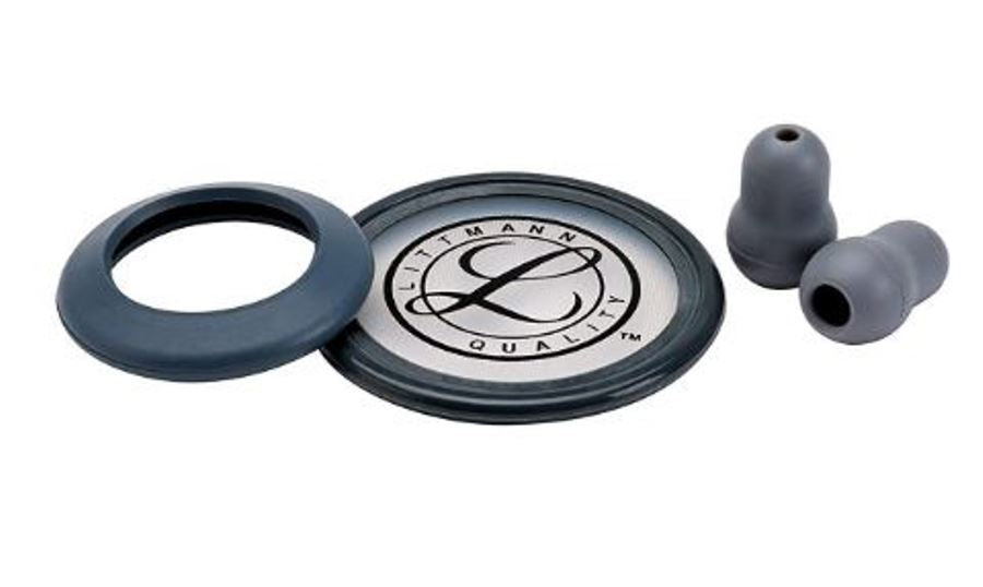 3M Littmann 40006 Stethoscope Spare Parts Kit for Classic II SE Grey