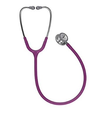 3M Littmann 5831 Classic III Monitoring Stethoscope 27 inch Plum Tube