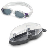 Aqua Sphere Kaiman Lady Swim Goggles, Smoked Lens