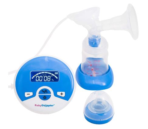 USA BabyDoppler Serenity Single Electric Breast Pump Adjustable Suction BPA Free