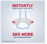 Breathe Right 26-PC Extra Tan Nasal Strips Relieve Nose Congestion & Reduce Snoring Red