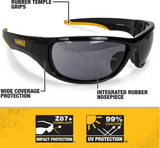 DeWalt DPG94-2C Dominator Safety Protective Eyewear Eye Glasses Smoke Lens