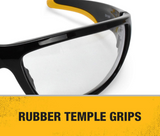 Dewalt DPG94-1C Dominator Safety Protective Clear Lens Eye Eyewear Glasses