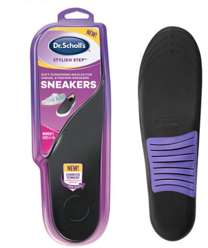 Dr. Scholl's Sneakers Soft Cushioning Insoles for Casual Sneakers Size 6 -10 Women
