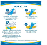 Dr. Scholl's Ultra Thin Insoles with Massaging Gel Foot Feet Heel Arch Support Men Size 8-13