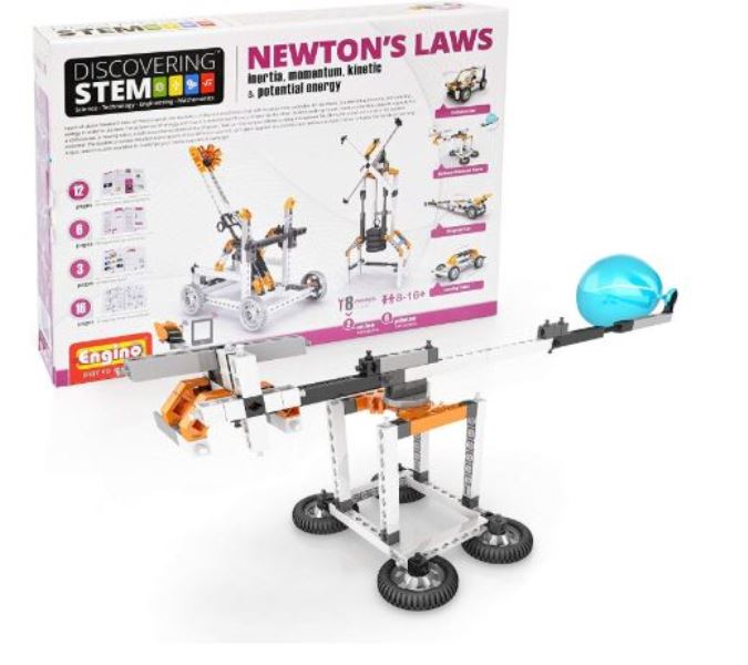 Engino Discovering Stem Newton's Laws Inertia Momentum Kinetic Potential Energy Construction Kit