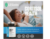 LES Labs Cortisol Health Adrenal Support Supplement for Stress Relief 60 Capsules