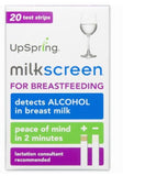 UpSpring 20-PC Baby Milkscreen Alcohol Test Strips for Breastmilk