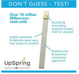 UpSpring 20-PC Baby Milkscreen Alcohol Test Strips for Breastmilk