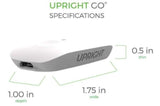 Upright Go Original Trackable Strapless Posture Trainer and Corrector for Back