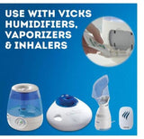 Vicks 12-PC Calming Menthol & Lavender Scent Aromatherapy Vapors VapoPads Refill Pads for Inhaler Vaporizer Humidifiers Steamer