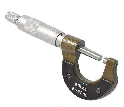0-25mm Gauge Outside Metric Micrometer
