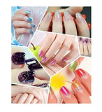 350Buy 12-Color Glitter Powder Dust Nail Art Tips Jumbo Size