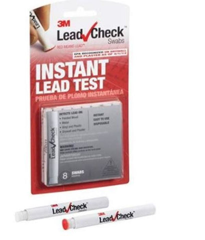3M 8-PC LeadCheck Swabs Instant Detect Lead Test