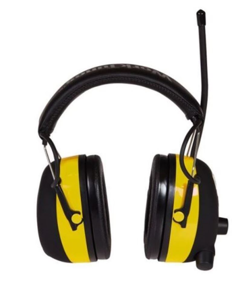 3M 90541-4DC WorkTunes Ear Hearing Noise Protector AM FM MP3 Radio Earmuffs