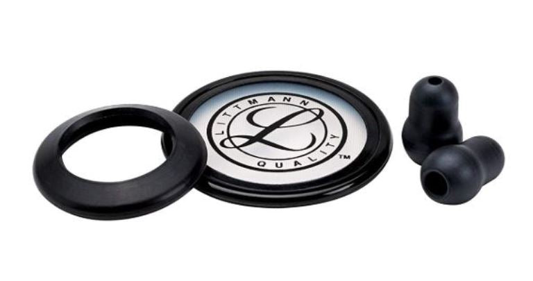 3M Littmann 40005 Stethoscope Spare Parts Kit for Classic II SE Black