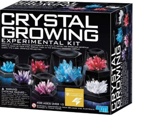 4M Crystal Growing Educational Science Experimental Toy Kit for Kids Children