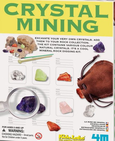 4M Crystal Minerals Science Experiment Mining Educational Toy