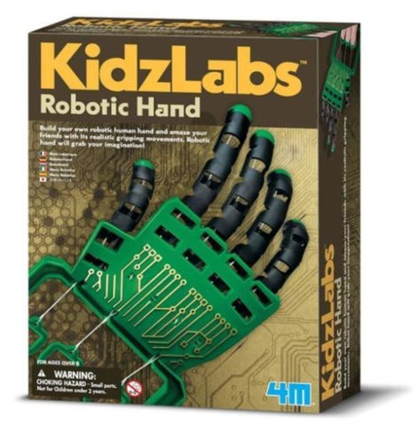 4M Kidzlabz Robotic Hand Fingers Science Educational Toy Kit