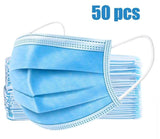 50-PC Surgical 3-Ply Non-woven Face Mask N88 Medical Grade