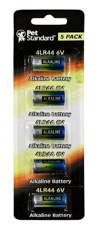 5 Pack Alkaline Battery Petrainer Bark Collar 4LR44 476A PX28A A544 K28A L1325