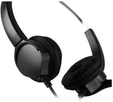 Agptek 4-Pin RJ9 Hands-Free Call Center Binaural Headset Telephone