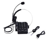 Agptek HA0071 Handsfree Call Center Dialpad Corded Headset Telephone