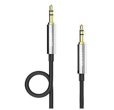 Anker 3.5mm 4-FT Gold-Plated Auxiliary Audio Stereo Headphones AUX Cable