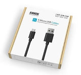 Anker 5-PC Micro USB Sync Charge Cables 1ft 3ft 6ft