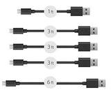 Anker 5-PC Micro USB Sync Charge Cables 1ft 3ft 6ft