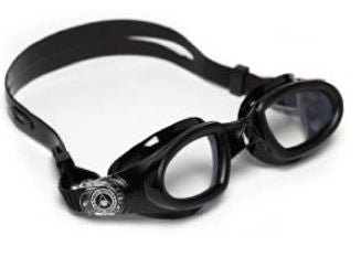 Aqua Sphere Mako Swim Goggles, Black, Clear