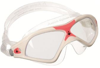 Aqua Sphere Seal XP Lady Swim Goggles, Clear