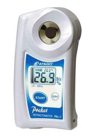 Atago 3810 BRIX Pocket Refractometer PAL-1 ATC Juice Wine Sugar