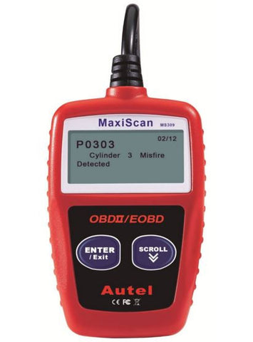Autel MS309 CAN OBD 2 Diagnostic Code Tool OBD-II Scanner