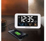 AcuRite 13040 Time Alarm Clock Indoor Temperature Humidity Monitor