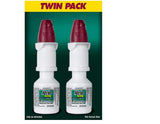 Afrin No Drip Severe Nasal Sinus Congestion Pump Mist Relief Spray for Colds Allegies Twin Pack 15 ML