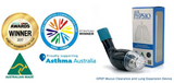 AirPhysio Natural Breathing Lung Expansion Exerciser for Asthma Bronchitis