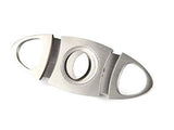 Alaska Bear Stainless Steel Cigar Cutter Guillotine Double Cut Blade