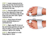 Alayna Bunion Corrector Brace Toe Splint Pads Hammer Straightener