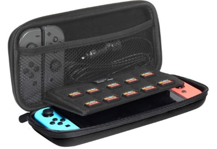 AmazonBasics Carrying Case for Nintendo Switch Games Console