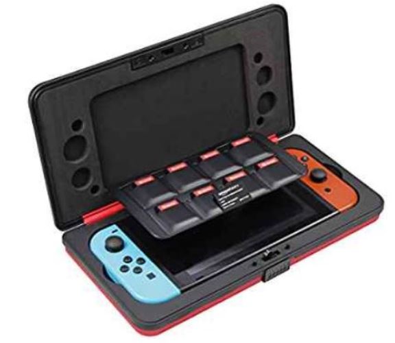 AmazonBasics Vault Case for Nintendo Switch Games Console