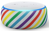 Amazon Echo Dot Kids Edition 3rd Gen for Kids with Parental Controls Rainbow