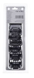 Andis 01380 7-PC Clipper Blade Attachment Comb Cutting Black