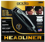 Andis LS-2 29775 Headliner 11-Piece Hair Clipper Trimmer Shaver Razor