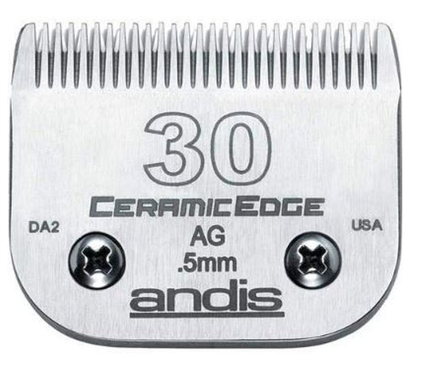 Andis 64260 CeramicEdge Size 30 Pet Clipper Blade for Medium-Sized Animals