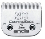 Andis 64260 CeramicEdge Size 30 Pet Clipper Blade for Medium-Sized Animals