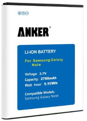 ANKER Battery Note I9220 N7000 2700mAh