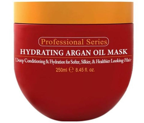 Arvazallia Professional Series Hydrating Argan Oil Damage Dry Hair Mask Restore Repair & Deep Conditioner Hydration 250 ML