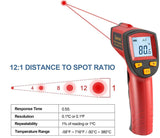 AstroAI 380 Digital Lasergrip No Touch Non Contact Infrared Gun Thermometer Reading Temperature