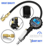 AstroAI Digital Tire Inflator Pressure Gauge Air Chuck Compressor Accessories